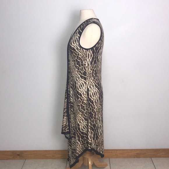 From the heart slinky leopard tank dress large - Picture 4 of 8